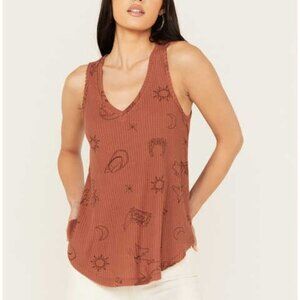 White Crow - Western Tank Top Size Small NEW WITH TAGS